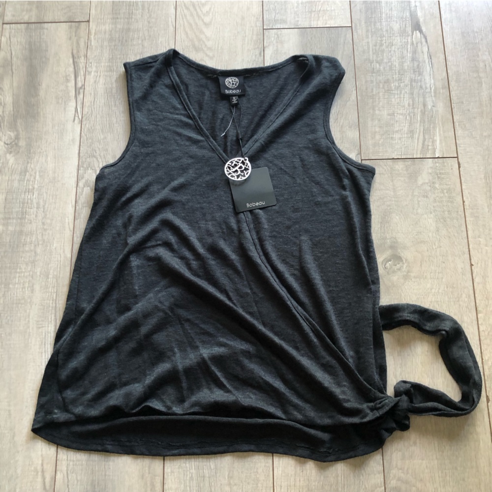 Bobeau Cotton blacktop NWT